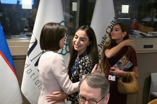 Birinci xanım Mehriban Əliyeva BMT Baş Assambleyası çərçivəsində xüsusi sessiyada iştirak edib