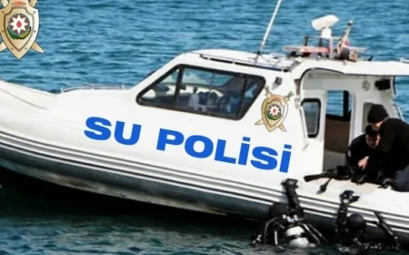 Su polisi Xəzərdə brakonyerlik edənləri saxladı