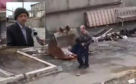 Xankəndidə təxribat törədən erməniəsilli şəxsin bir il bundan əvvəlki MÜSAHİBƏSİ