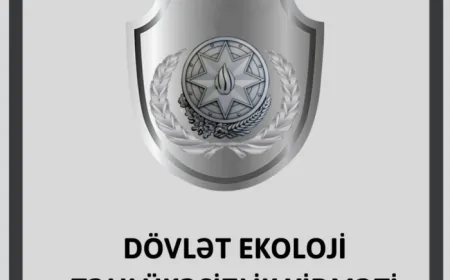 Dövlət Ekoloji Təhlükəsizlik Xidməti məlumat yayıb
