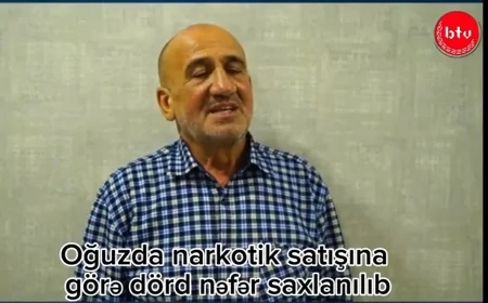 Oğuzda narkotik satışına görə dörd nəfər saxlanılıb