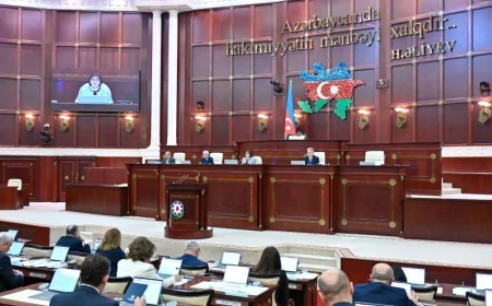 Milli Məclisdən beynəlxalq parlamentlərə 27 Sentyabr – Anım Günü ilə bağlı müraciət