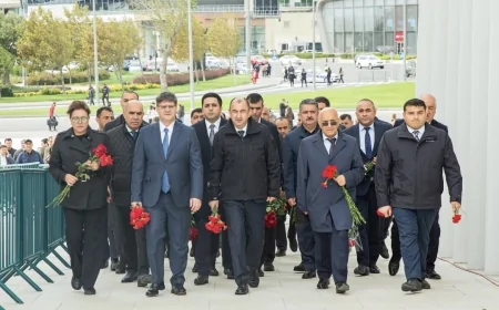 ETSN- nin  kolkektivi şəhidlərin əziz xatirəsini yad edib