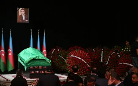 Əməkdar artist Cabir İmanovla vida mərasimi keçirilib