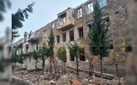 Sumqayıt şəhərində 13 binanın söküntüsünə başlanılıb