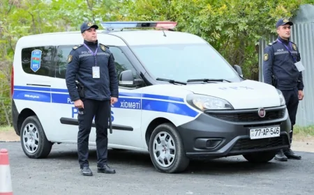 Xankəndində ||| MBD Oyunları: Polis fasiləsiz xidmətdədir