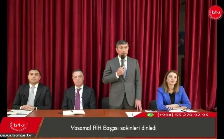 Yasamal RİH Başçısı sakinləri dinlədi