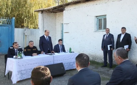 Bərdə rayon İcra Hakimiyyəti başçısı Bala Ərəblər kəndində sakinlərlə səyyar qəbul-görüş keçirib