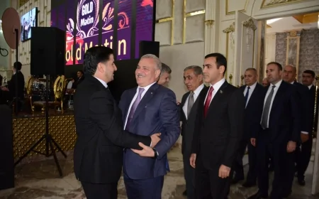 Rayon rəhbəri Vətən Müharibəsi Qəhrəmanı Azər Abdullazadənin toy şənliyində iştirak edib