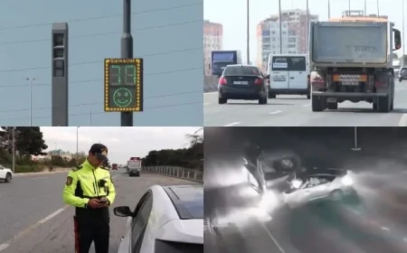 DİN radardan sonra sürətini artıran sürücülərə müraciət etdi