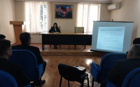 Bərdə rayon İcra Hakimiyyətində Dövlət qulluqçuları üçün maarifləndirici təlim keçirilib