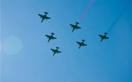 Bakının üstündə qırıcılar uçur