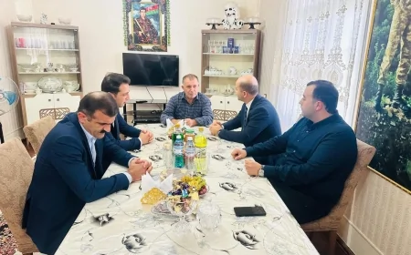 Tərtərdə Vətən Müharibəsi şəhidi İsmayıllı Şamilin ailəsi ziyarət edilib