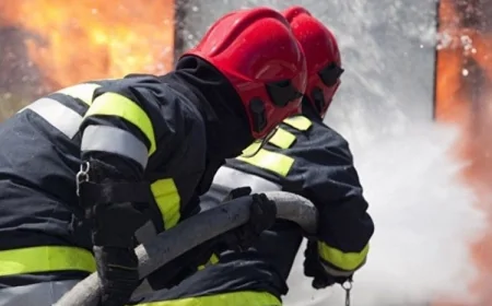 Bakıda dəhşət: Avtobus yanaraq KÜL OLDU