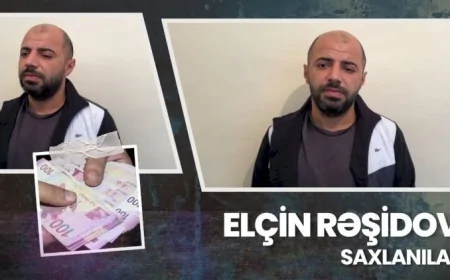 Oğurladığı pulla xarici ölkələrə istirahətə gedən şəxs tutuldu