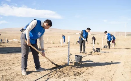 ETSN və Hesablama Palatası Zəfər Gününə həsr olunmuş ağacəkmə aksiyası keçirib