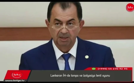 Lənkaran İH-də lampa və izolyasiya lenti oyunu