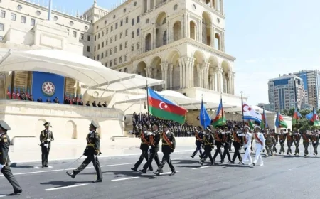 Parad saat 1-də başlayacaq