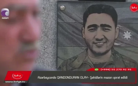 Azərbaycanda QANDONDURAN OLAY- Şəhidlərin məzarı qarət edildi