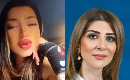 Tanınmış deputatın qızından açıq görüntülər