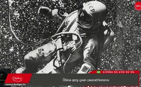 Ölümə qarşı çıxan cəsarət: Komarov