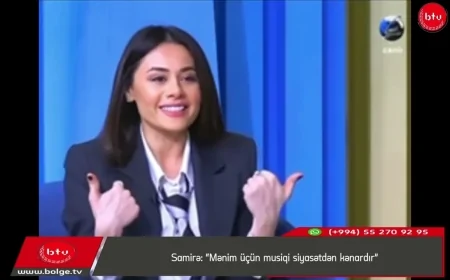 Samirə: “Mənim üçün musiqi siyasətdən kənardır”