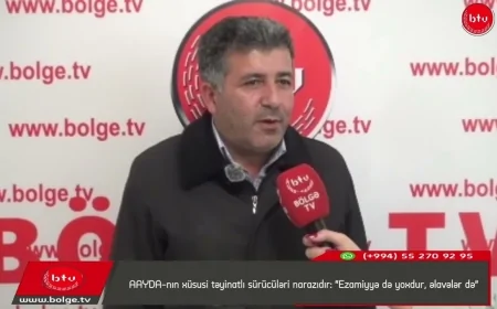 AAYDA-nın xüsusi təyinatlı sürücüləri narazıdır: “Ezamiyyə də yoxdur, əlavələr də”