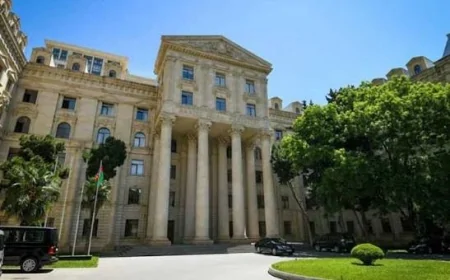 Xarici işlər naziri ATƏT-in Baş katibi ilə Bakı-İrəvan sülh prosesini müzakirə edib