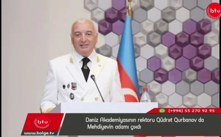 Dəniz Akademiyasının rektoru Qüdrət Qurbanov da Mehdiyevin adamı çıxdı