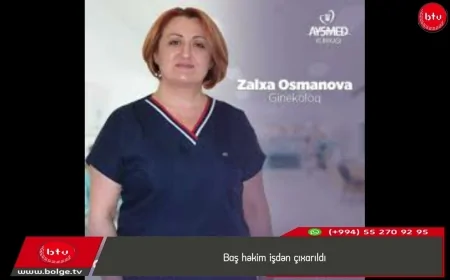 Baş həkim işdən çıxarıldı