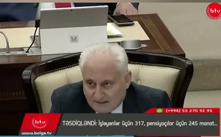 TƏSDİQLƏNDİ: İşləyənlər üçün 317, pensiyaçılar üçün 245 manat...