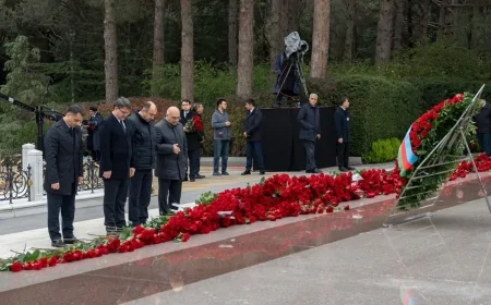 ETSN kollektivi Ulu Öndər Heydər Əliyevin xatirəsini yad edib