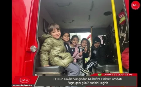 FHN-in Dövlət Yanğından Mühafizə Xidməti növbəti “açıq qapı günü” tədbiri keçirib