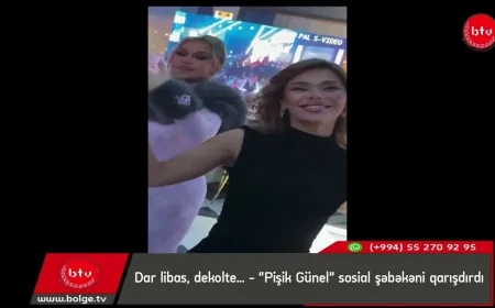 Dar libas, dekolte... – “Pişik Günel” sosial şəbəkəni qarışdırdı