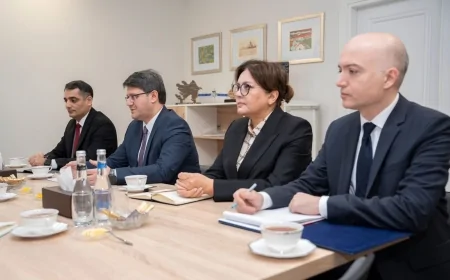 BMT-nin Azərbaycandakı rezident əlaqələndiricisi ilə görüş keçirilib