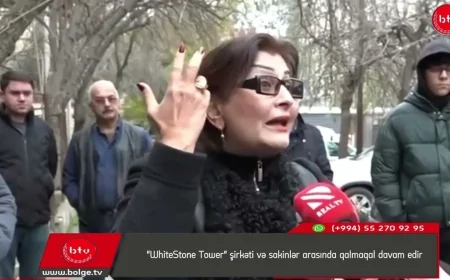 “WhiteStone Tower” şirkəti və sakinlər arasında qalmaqal davam edir