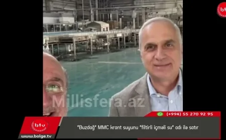 “Buzdağ” MMC krant suyunu “filtirli içməli su” adı ilə satır