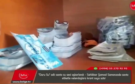 "Duru Su" adlı saxta su sexi aşkarlandı - Şamxal Samanzadə vətəndaşlara krant suyu satır?
