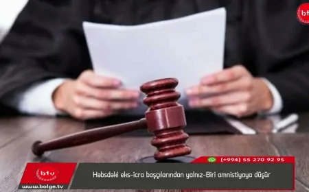 Həbsdəki eks-icra başçılarından yalnız-Biri amnistiyaya düşür