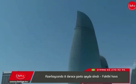 Azərbaycanda 8 dərəcə şaxta qeydə alındı - Faktiki hava