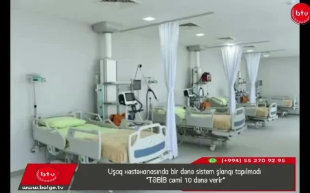 Uşaq xəstəxanasında bir dənə sistem şlanqı tapılmadı - “TƏBİB cəmi 10 dənə verir”