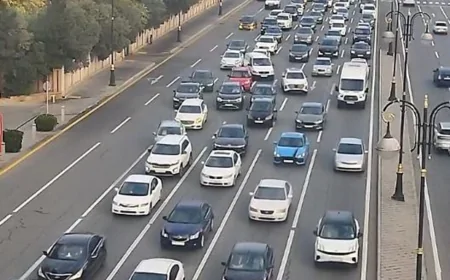 Sürücülərin nəzərinə! - Bu yollarda tıxac var