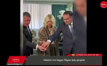 Xətainin icra başçısı Röyanı belə qarşıladı