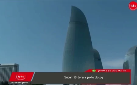 Sabah 15 dərəcə şaxta olacaq