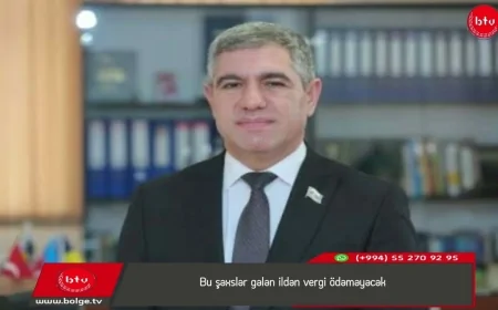 Bu şəxslər gələn ildən vergi ödəməyəcək