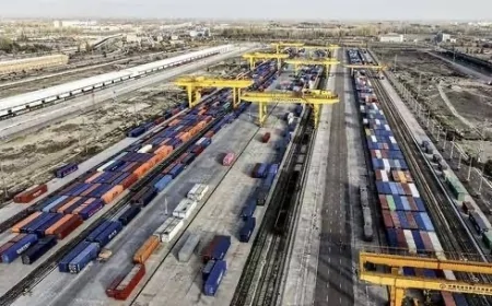 İlin ilk Çin-Avropa yük qatarı Azərbaycana yola düşdü