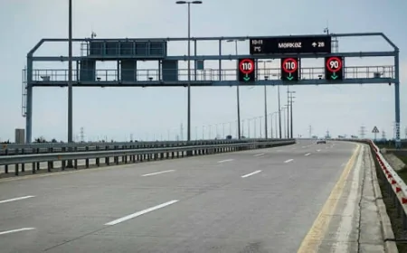 Aeroport yolunda sürət həddi bərpa edildi