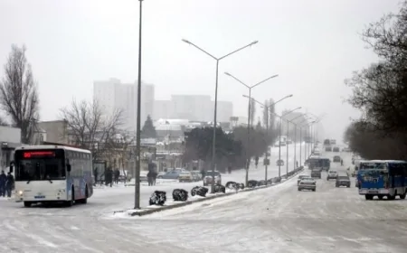 Sabah Bakıya qar yağacaq - 4 dərəcə şaxta olacaq
