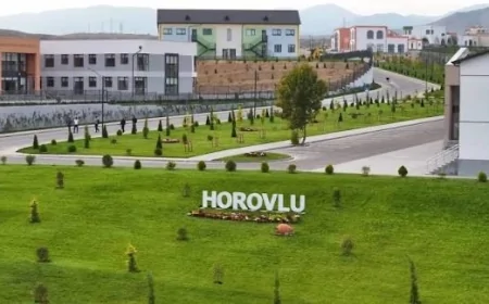 Horovlu kəndində daha 20 ailəyə evlərinin açarları təqdim olundu