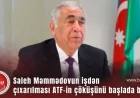 Saleh Məmmədovun işdən çıxarılması ATF-in çöküşünü başlada bilər